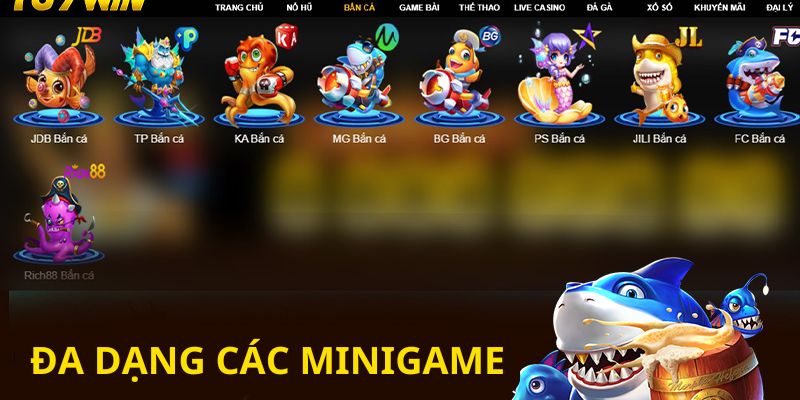 đa dạng các game mini  tại 789bet